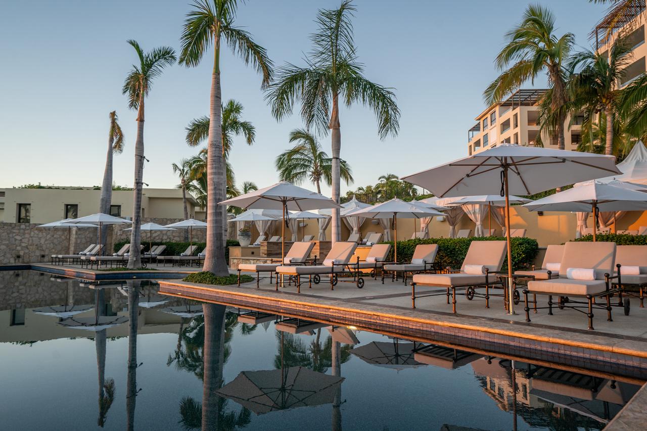 Lounge Chairs Poolside